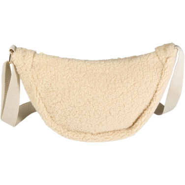 Logotrade promotional product image of: Bear GRS recycled sherpa crossbody bag 3L